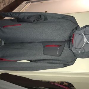 XL Colombia Hoodie Gray and Red